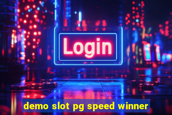 demo slot pg speed winner