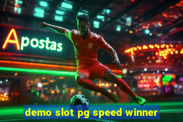 demo slot pg speed winner