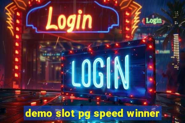 demo slot pg speed winner