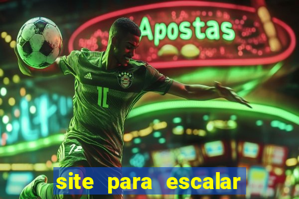 site para escalar time de futebol