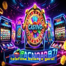 telefone balanço geral