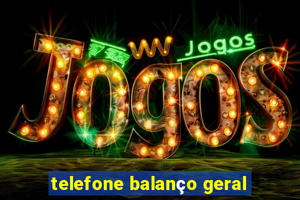 telefone balanço geral