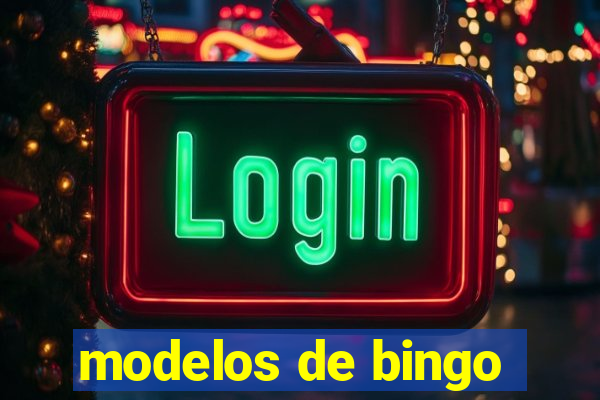 modelos de bingo