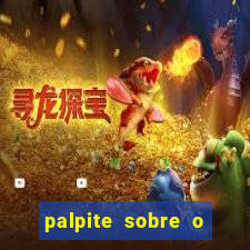 palpite sobre o jogo de hoje