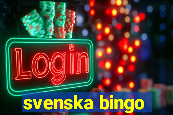 svenska bingo