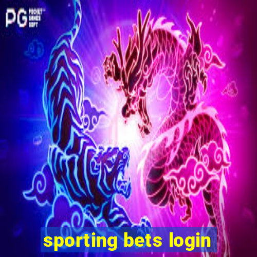 sporting bets login