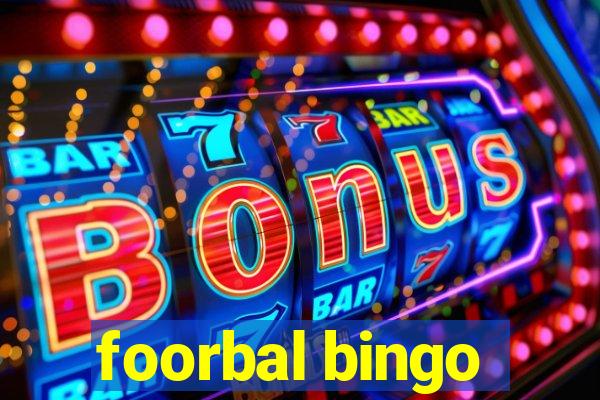 foorbal bingo