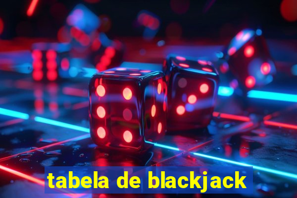 tabela de blackjack