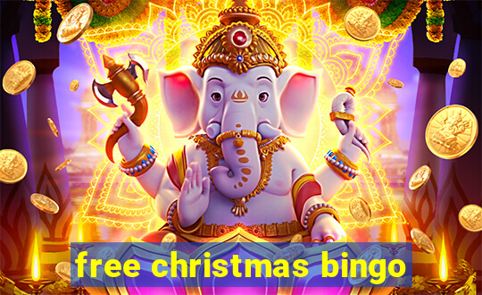 free christmas bingo