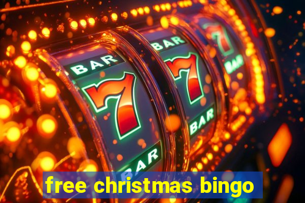 free christmas bingo