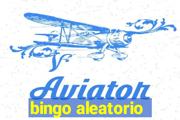 bingo aleatorio