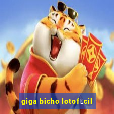 giga bicho lotof谩cil