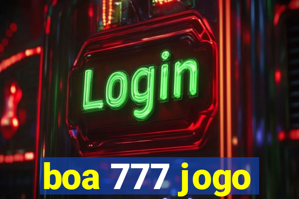 boa 777 jogo