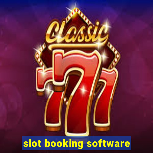 slot booking software