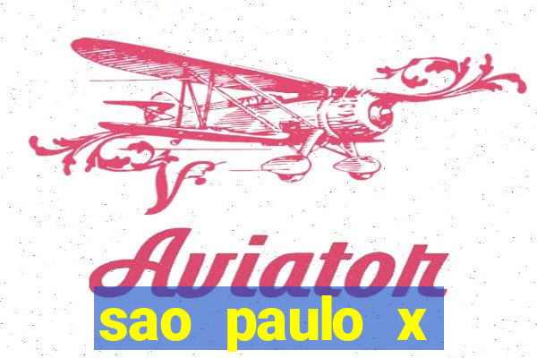 sao paulo x cruzeiro palpites