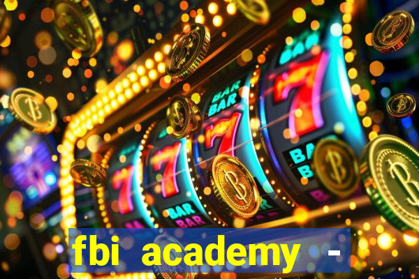 fbi academy - tragaperras bar