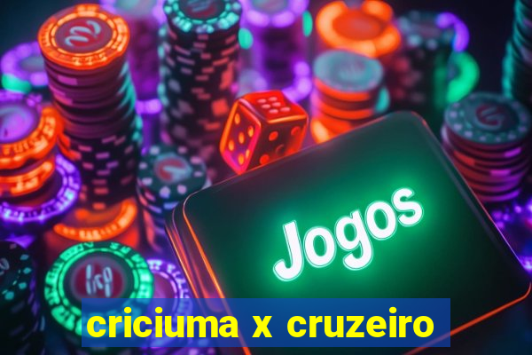 criciuma x cruzeiro