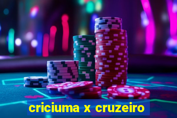 criciuma x cruzeiro