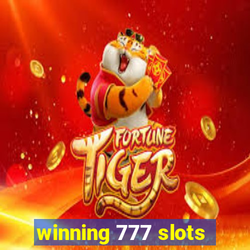 winning 777 slots