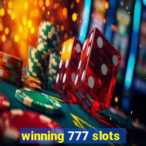 winning 777 slots