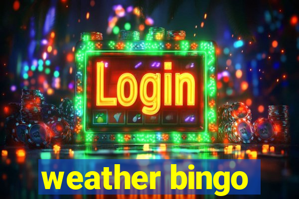 weather bingo