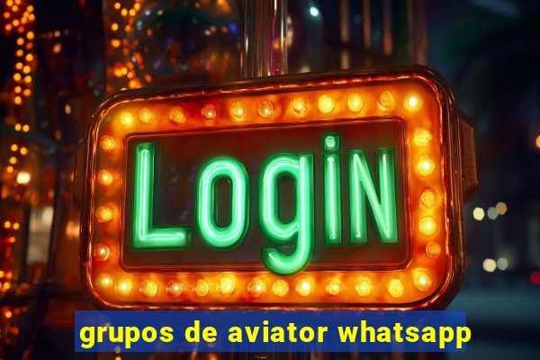 grupos de aviator whatsapp