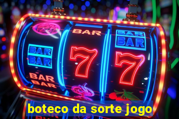 boteco da sorte jogo