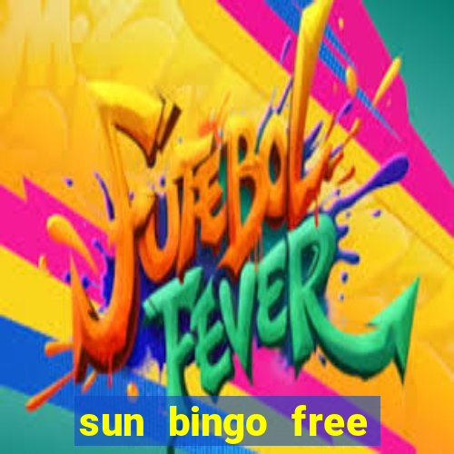 sun bingo free spins code