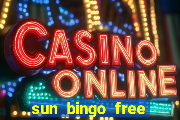 sun bingo free spins code