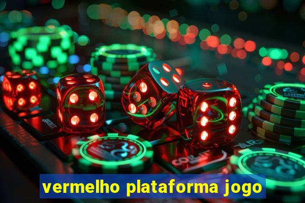 vermelho plataforma jogo