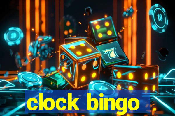 clock bingo