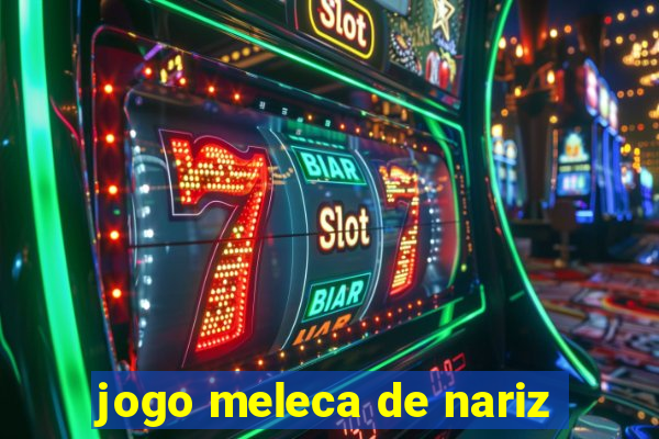 jogo meleca de nariz