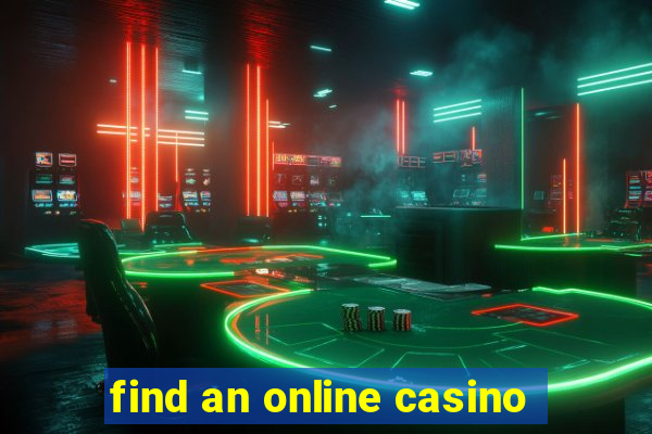 find an online casino