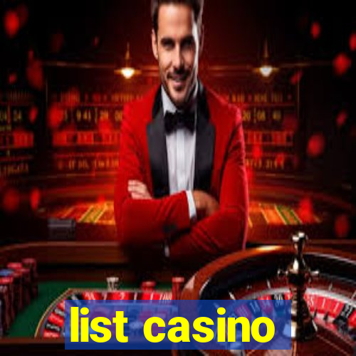 list casino