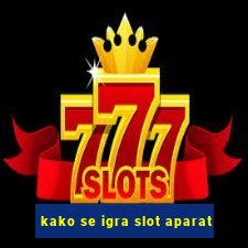 kako se igra slot aparat