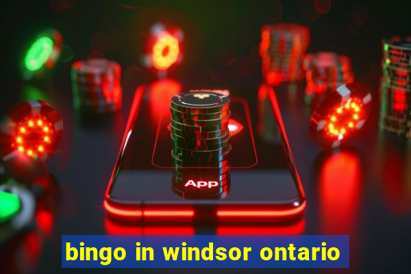 bingo in windsor ontario