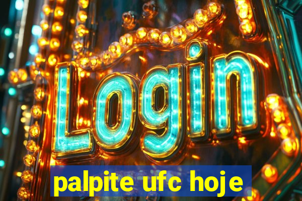 palpite ufc hoje