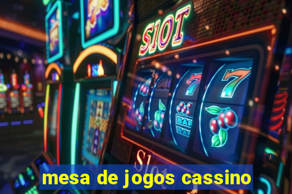 mesa de jogos cassino