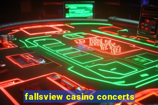 fallsview casino concerts