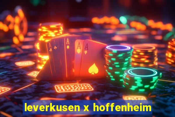 leverkusen x hoffenheim