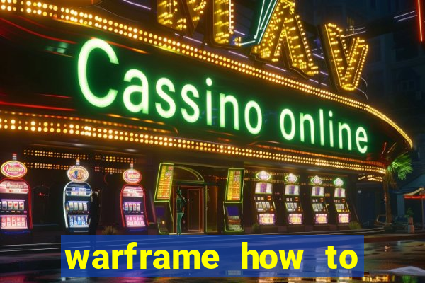 warframe how to unlock arcane slot