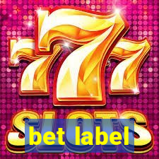 bet label