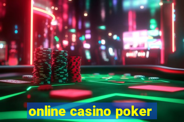 online casino poker