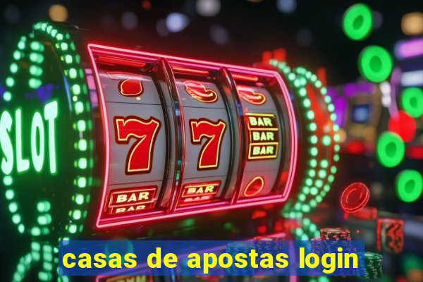 casas de apostas login