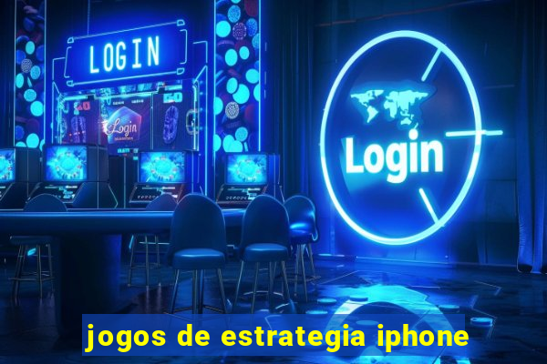 jogos de estrategia iphone