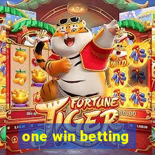 one win betting