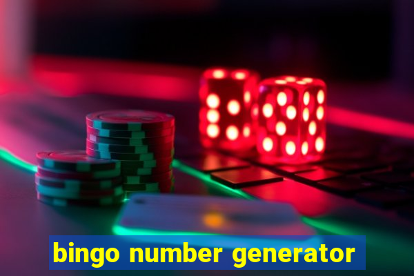 bingo number generator