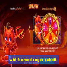 whi framed roger rabbit