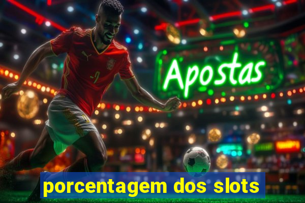 porcentagem dos slots