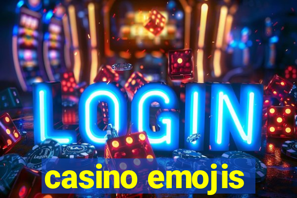 casino emojis